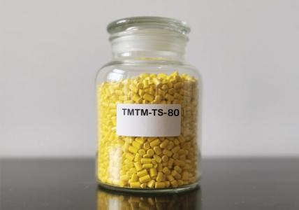 Verwendung von TMTM(TS)-80 in NR-, SBR- und NBR-Mischungen